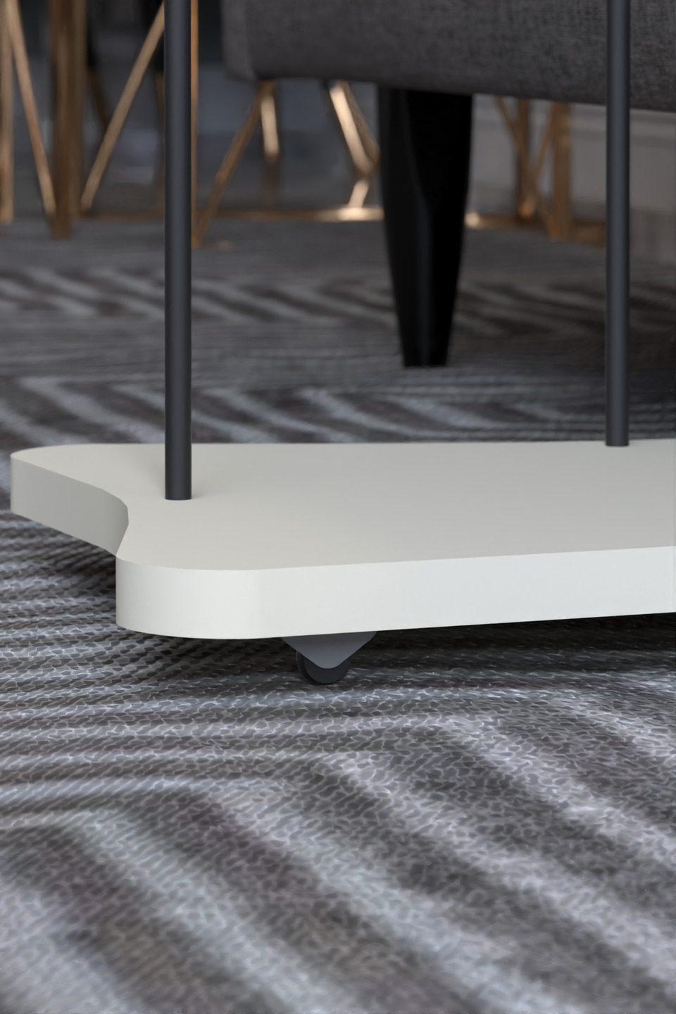 Wheeled Side Table 3