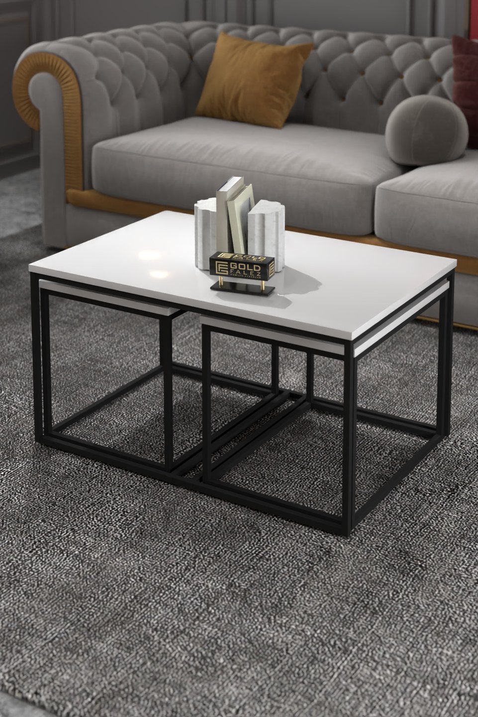 Flora Salontafel- en nesttafelset 4