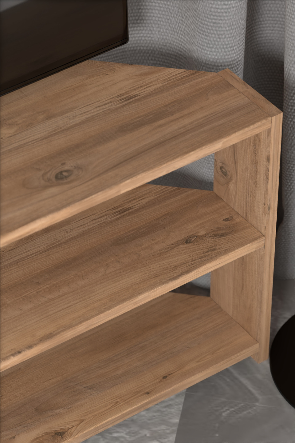 Mueble de TV esquinero 3