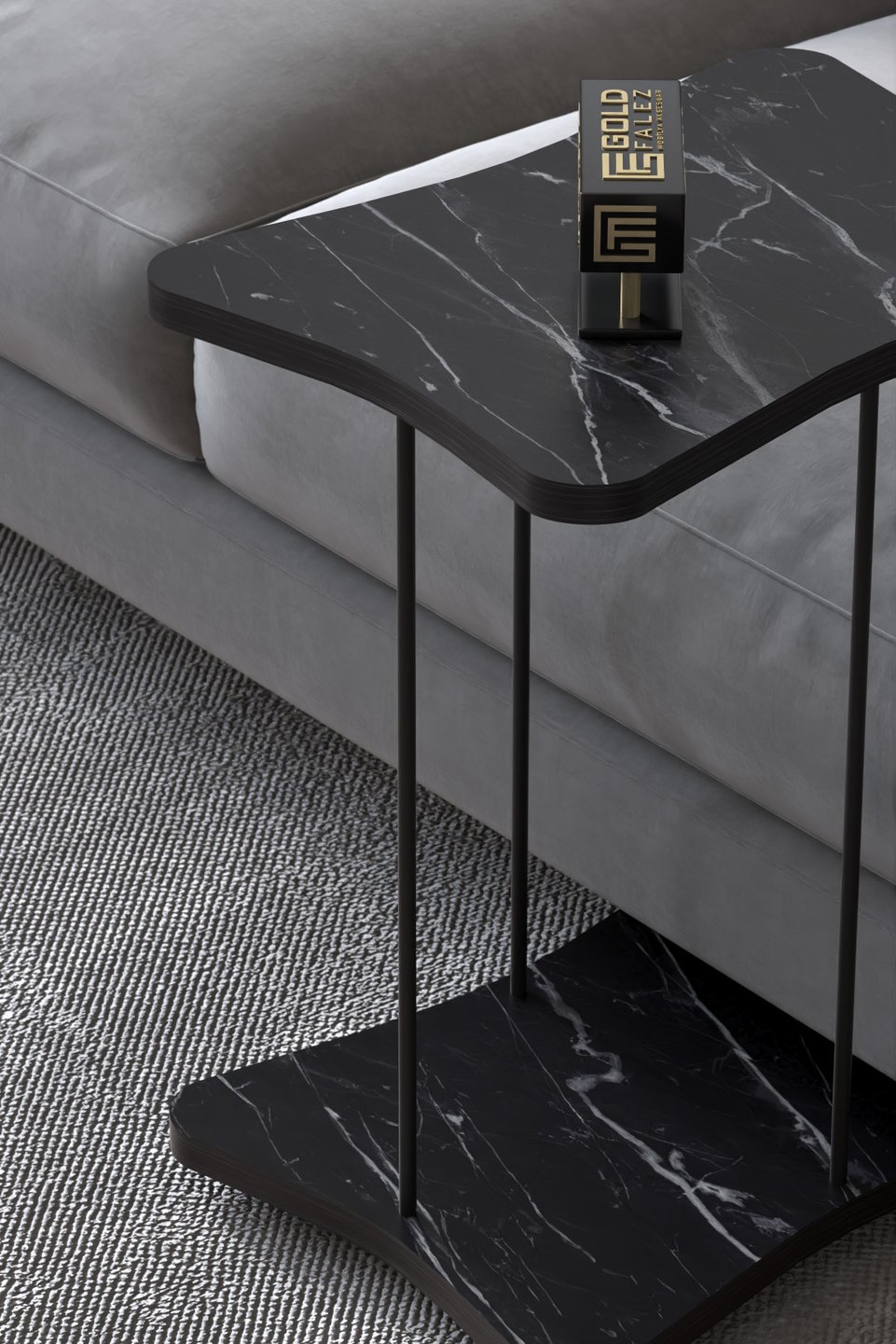 Wheeled Side Table 3