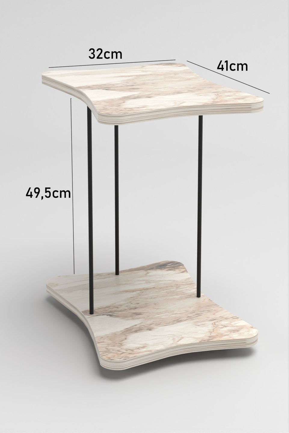 Wheeled Side Table 5