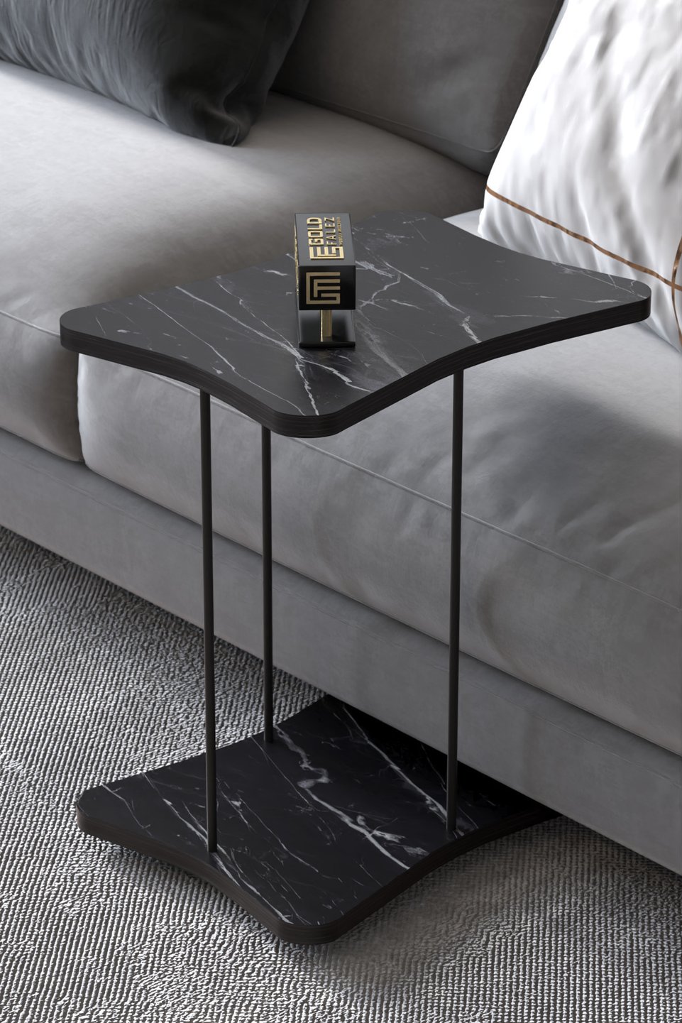 Wheeled Side Table 2