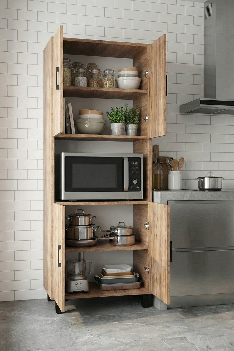 Armoire de cuisine multifonction 4