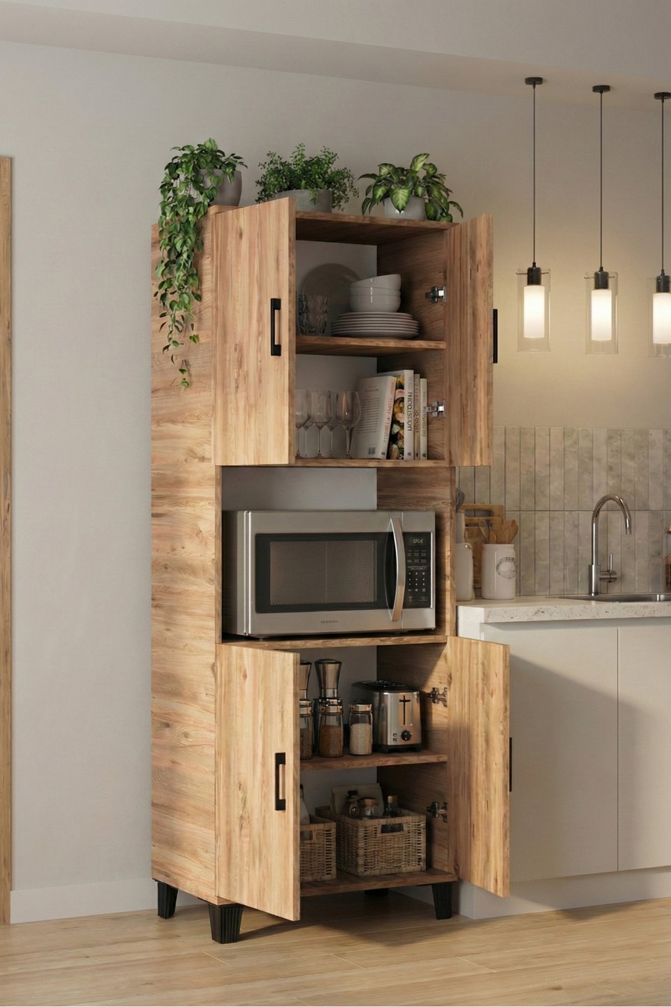 Armoire de cuisine multifonction 3