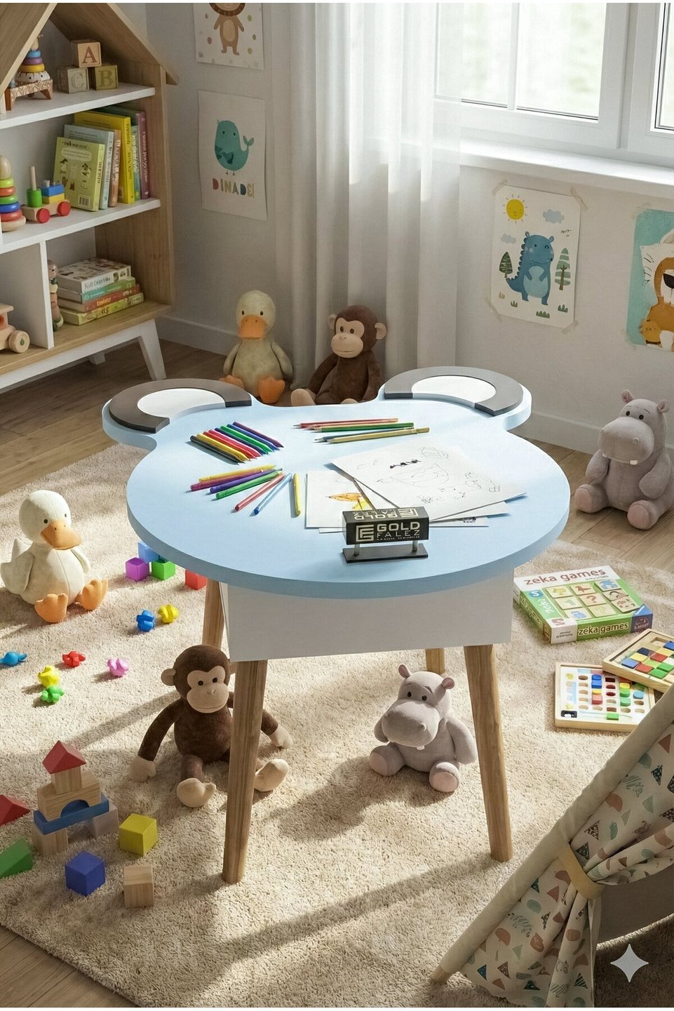 Happy Face Speel- en activiteitentafel 4