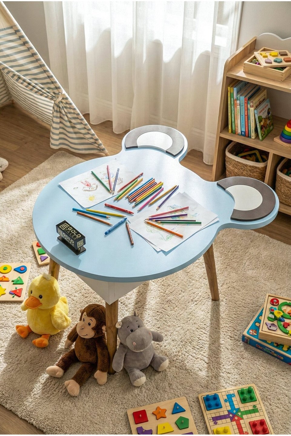 Happy Face Ensemble bureau pour enfant 3