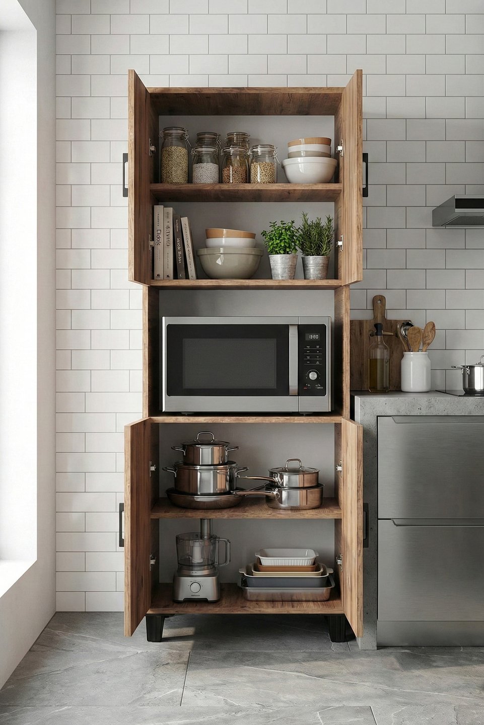Armoire de cuisine multifonction 2