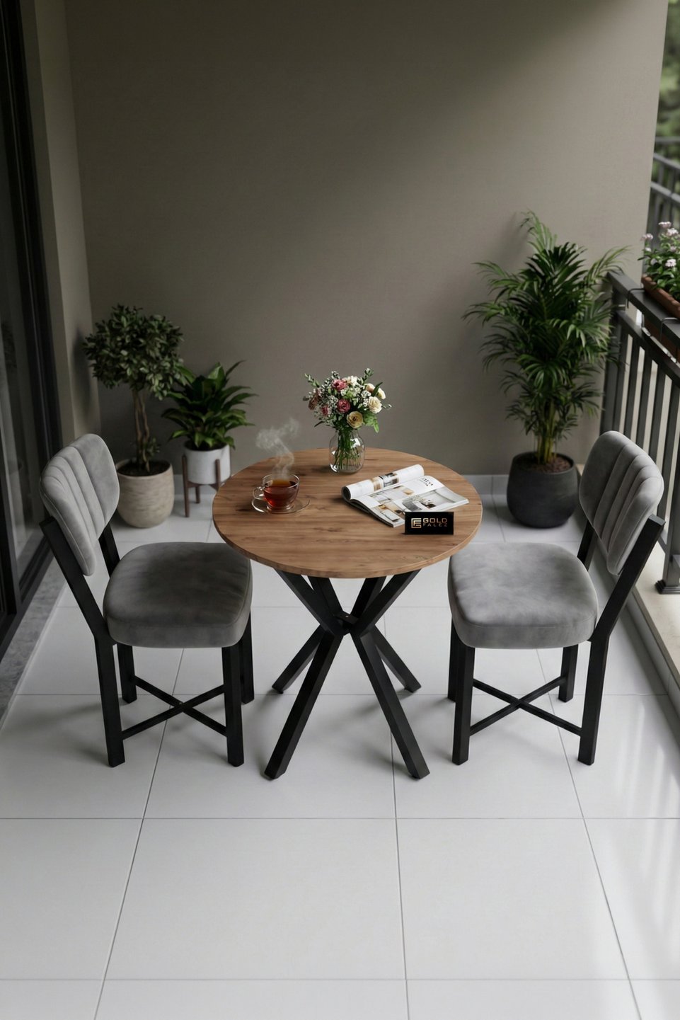 Elma Conjunto de mesa de cocina 5