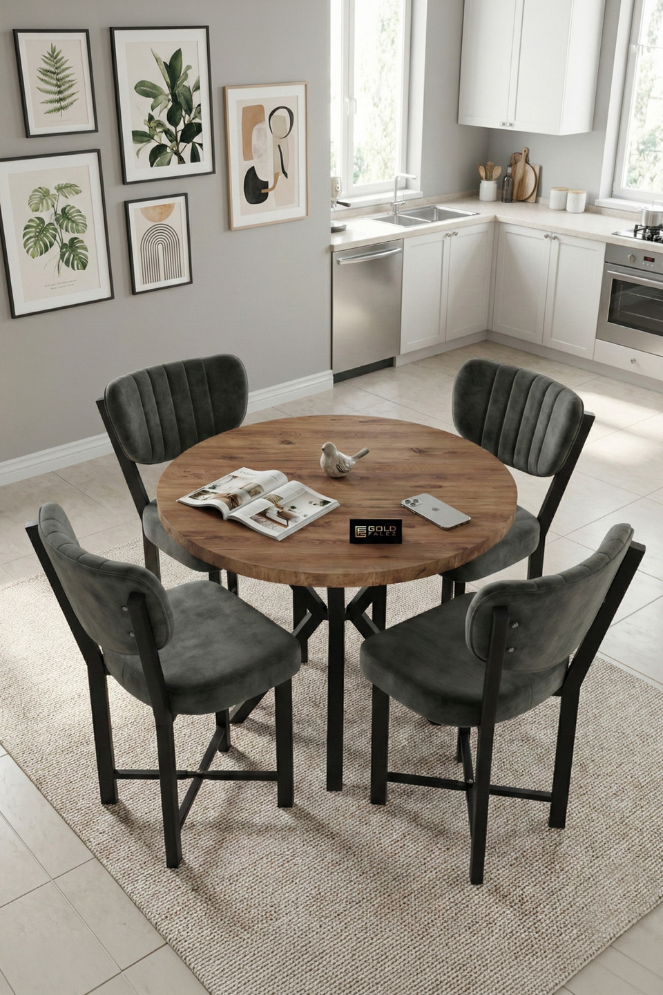 Elma Set tavolo da cucina 2