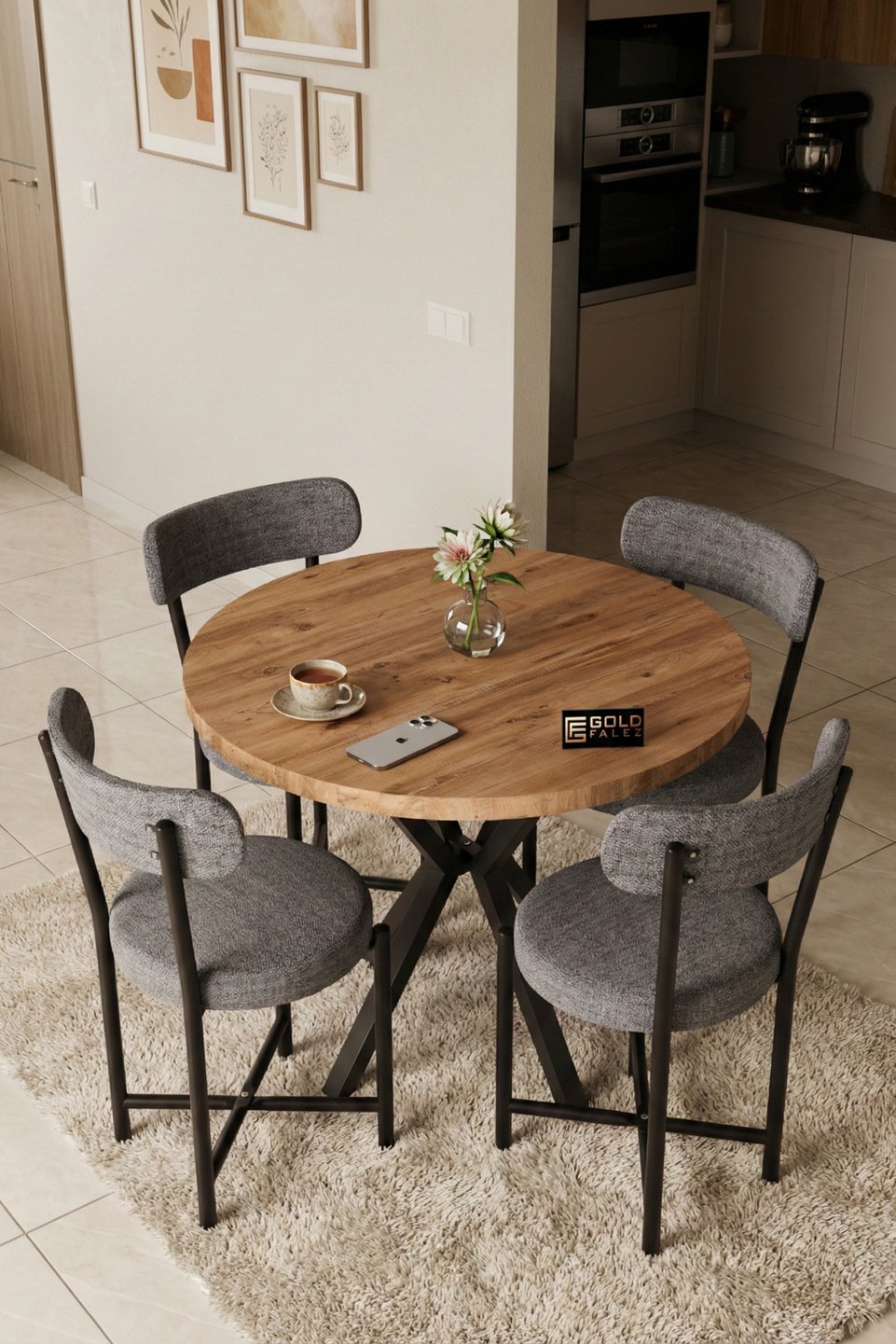 Teddy Conjunto de mesa de cocina 4