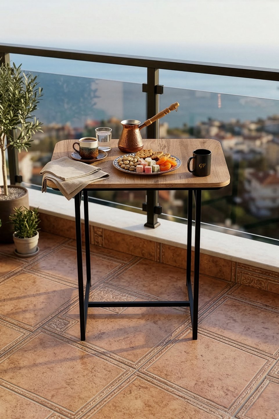 Minör Tavolo da cucina – Marrone