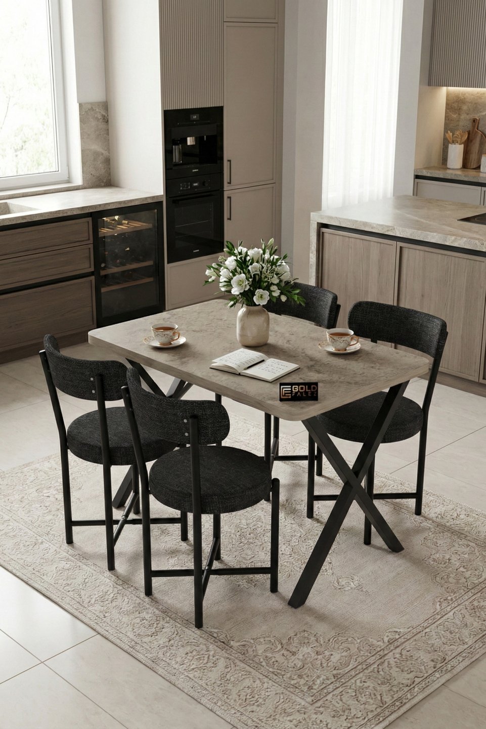 Teddy Set tavolo da cucina 4