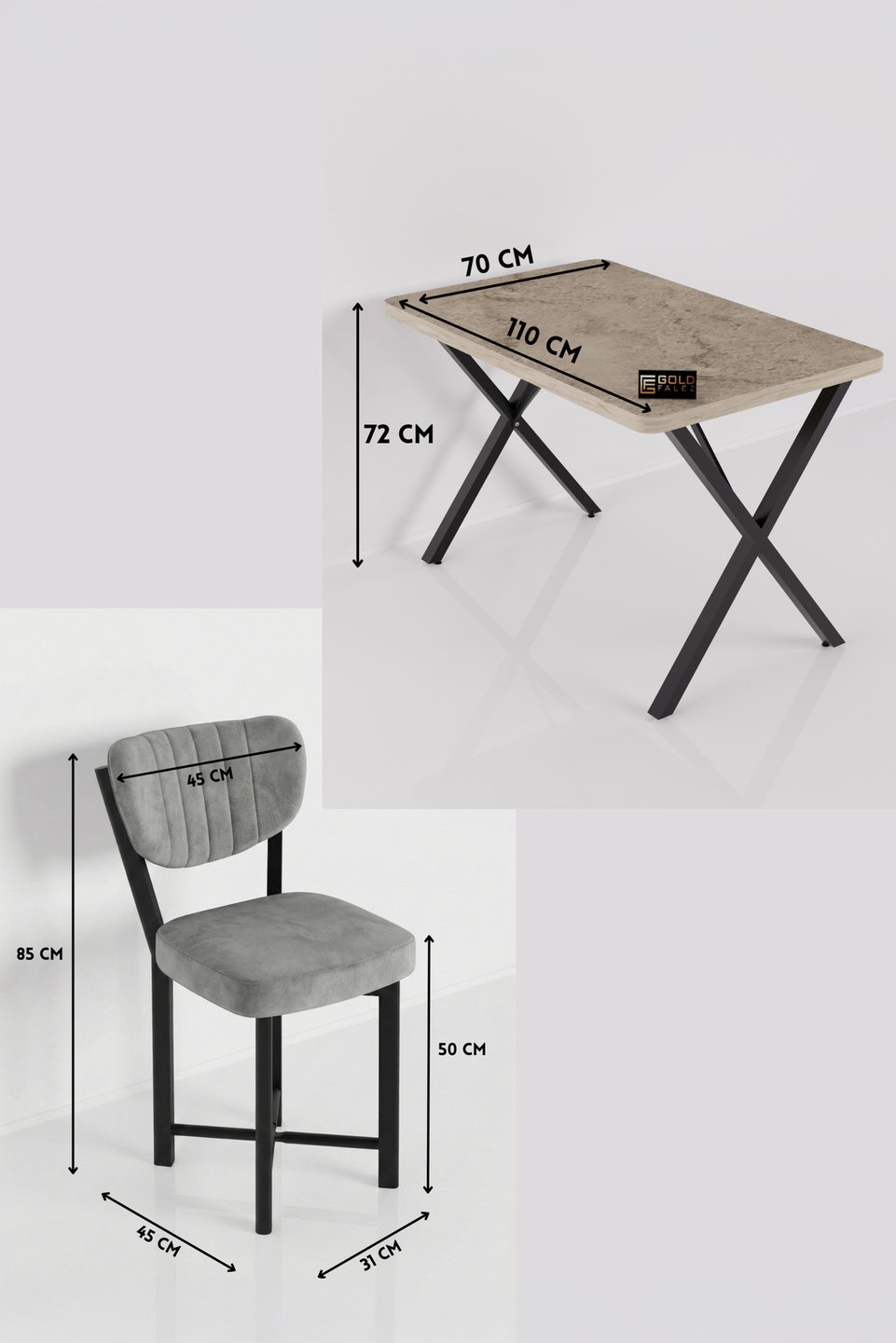 Elma Set tavolo da cucina 2