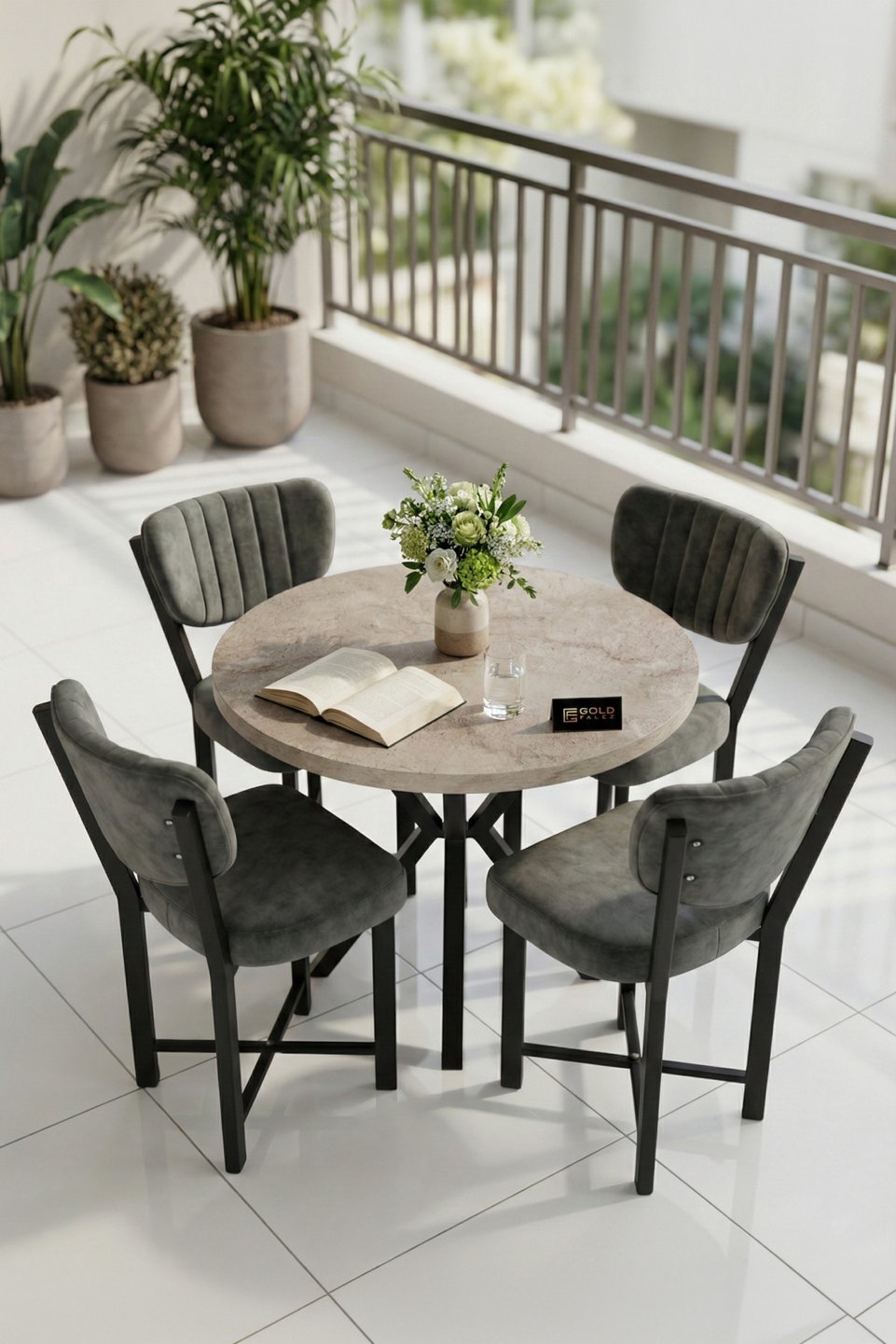 Elma Set tavolo da cucina 3
