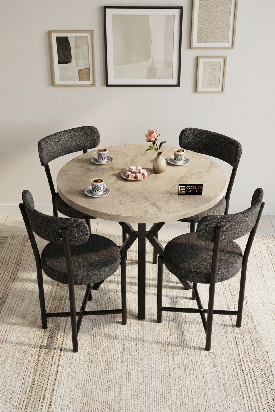 Teddy Ensemble table et chaises de cuisine 3