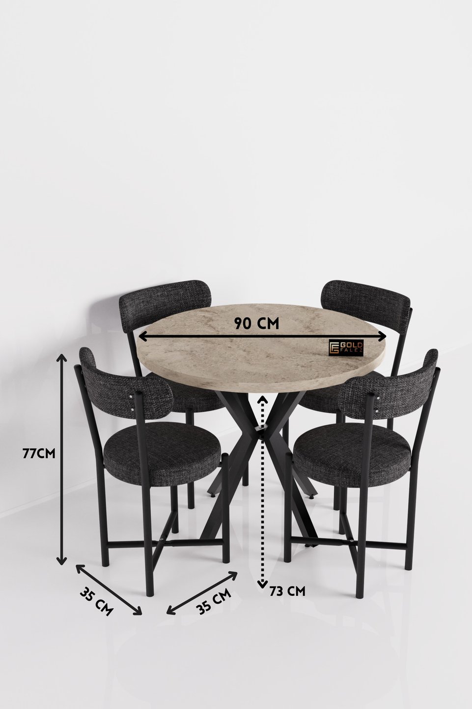 Teddy Ensemble table et chaises de cuisine 6