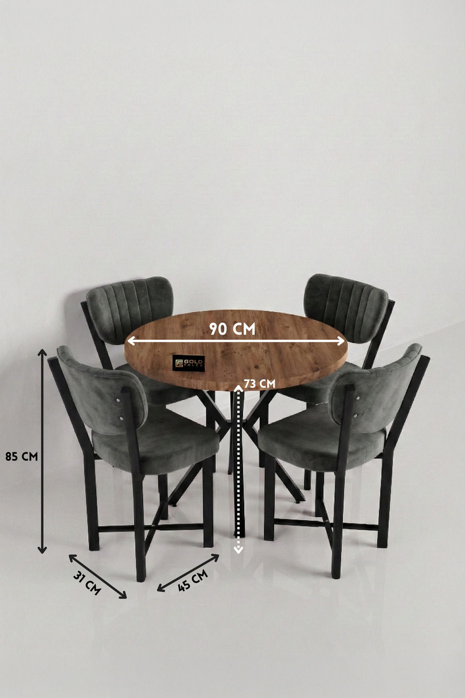 Elma Set tavolo da cucina 5