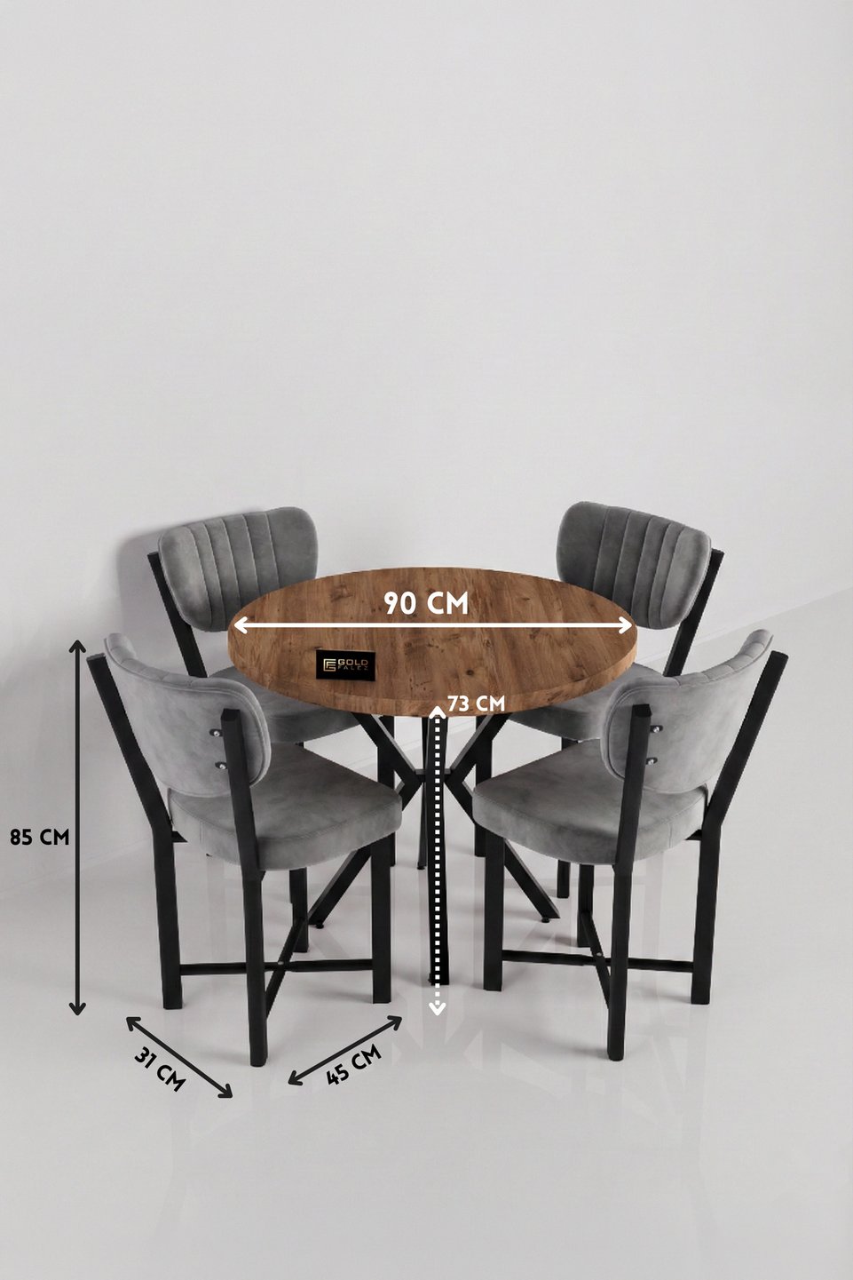 Elma Set tavolo da cucina 5