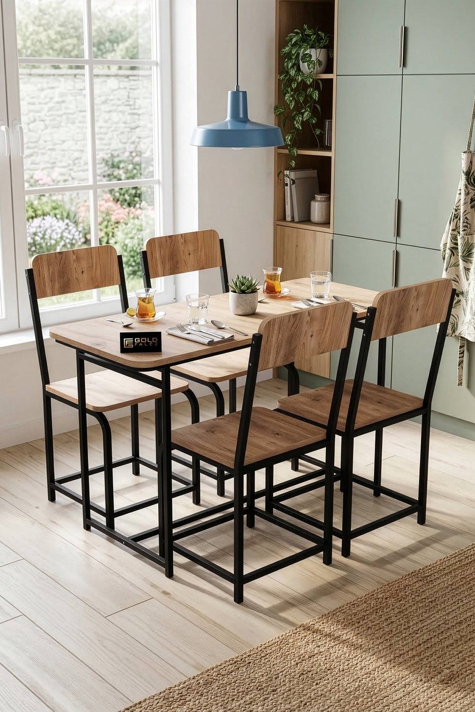 Minör Keukentafelset – Bruin