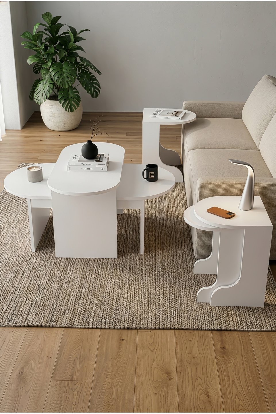 Setro Set di tavolini da salotto 2