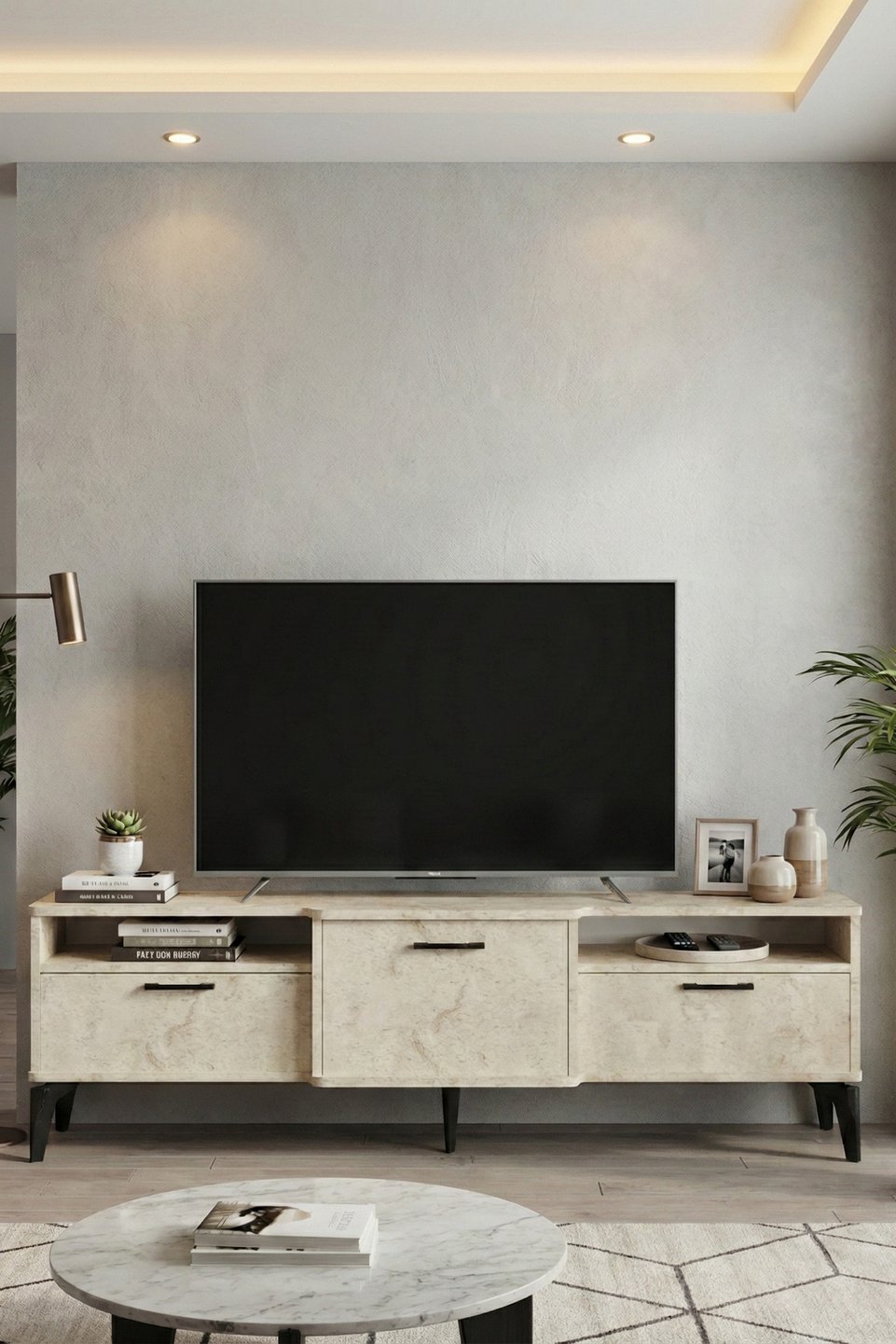Mistral Tv-tafel – Ecru