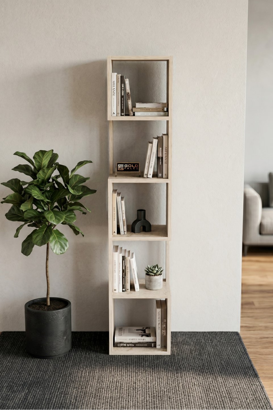 Libreria multiuso a 5 livelli 2