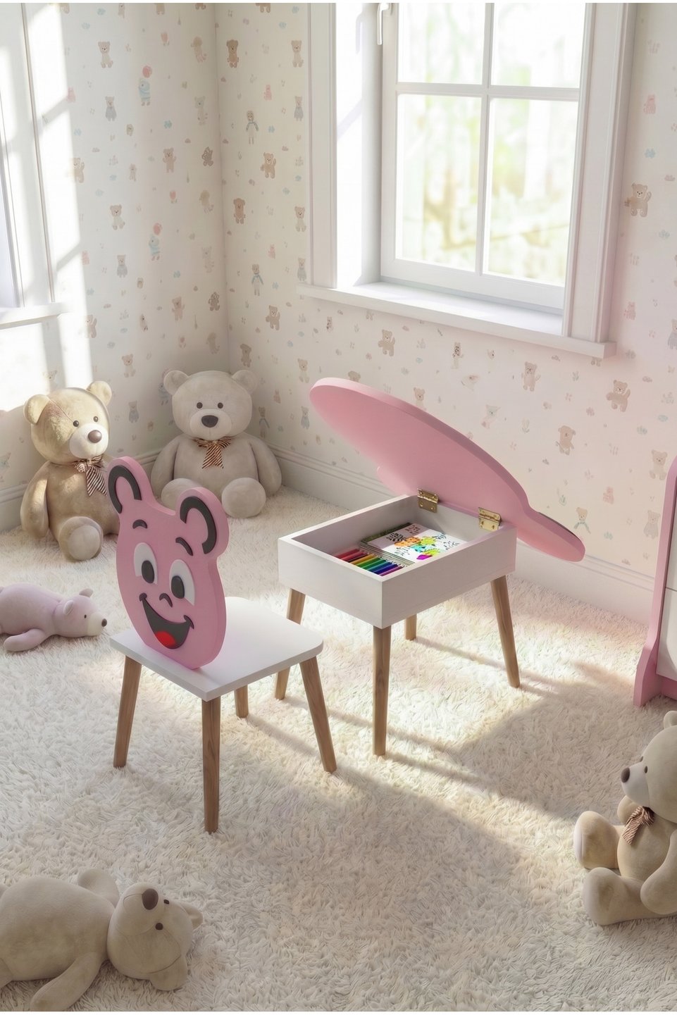 Happy Face Kinderbureauset 7