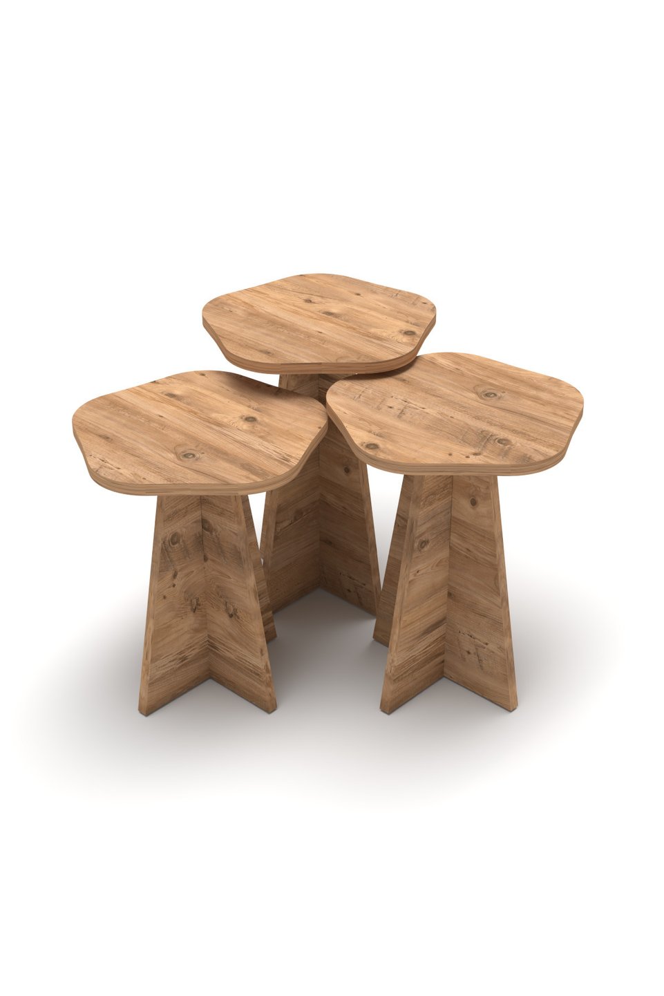 Çiçek Salontafel- en nesttafelset 4