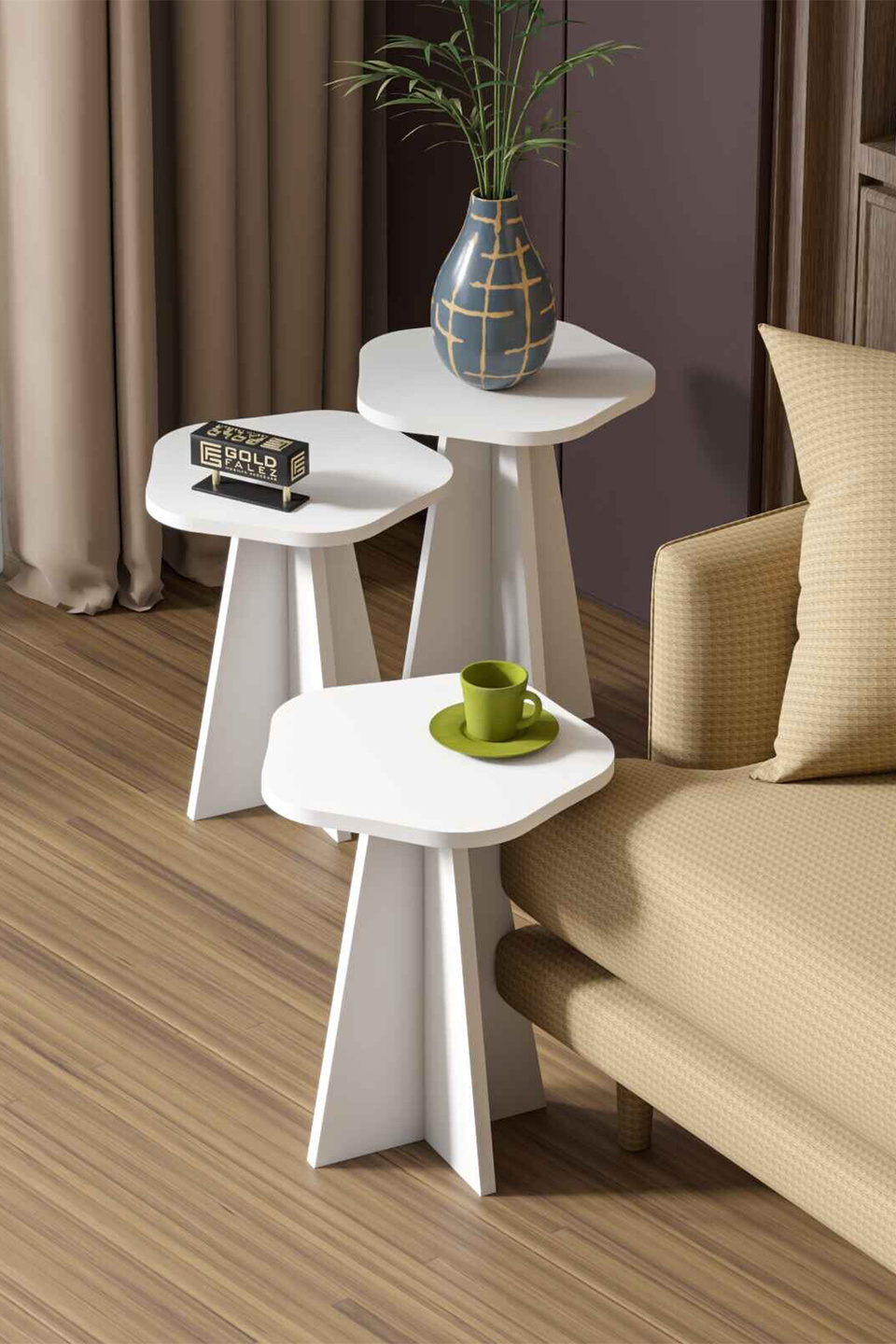 Çiçek Tables gigognes 4