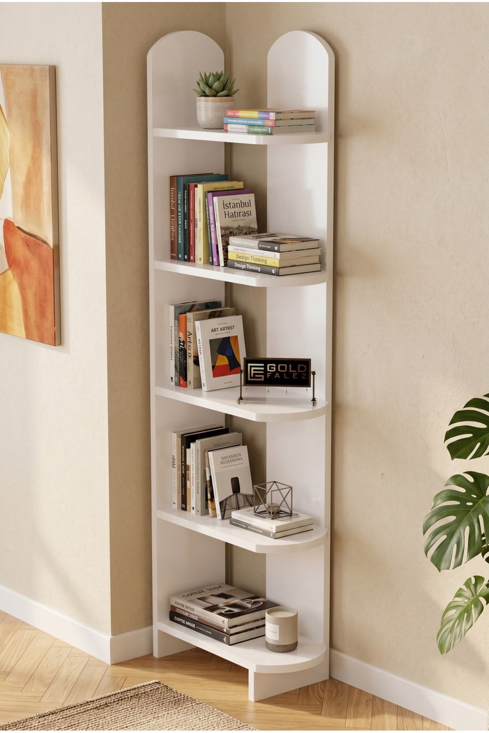 Setro Libreria multiuso a 5 ripiani 3