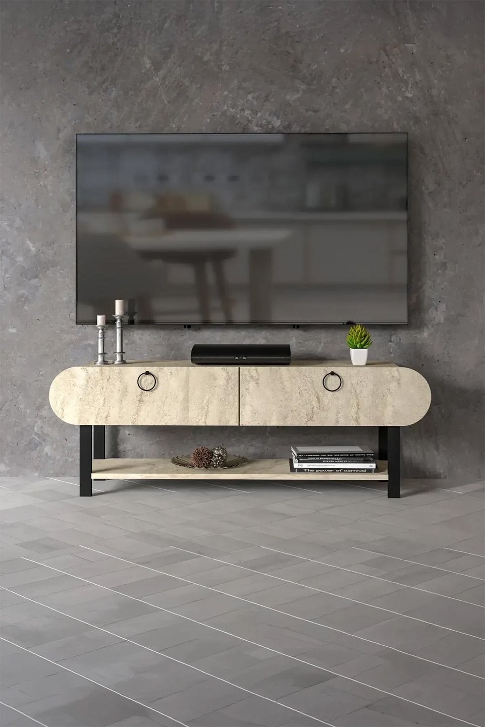 Setro Mobile TV – Écru